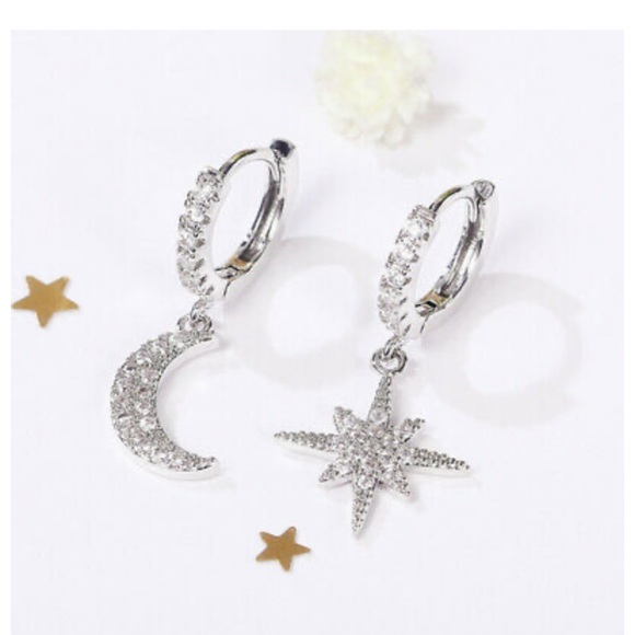 New  925 Sterling silver earrings - Picture 6 of 7